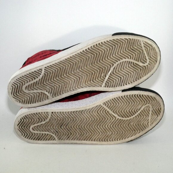 2008 Nike x Stussy x Neighborhood Blazer High Premium Red 332286-601 Mens US 8 - Picture 10 of 14